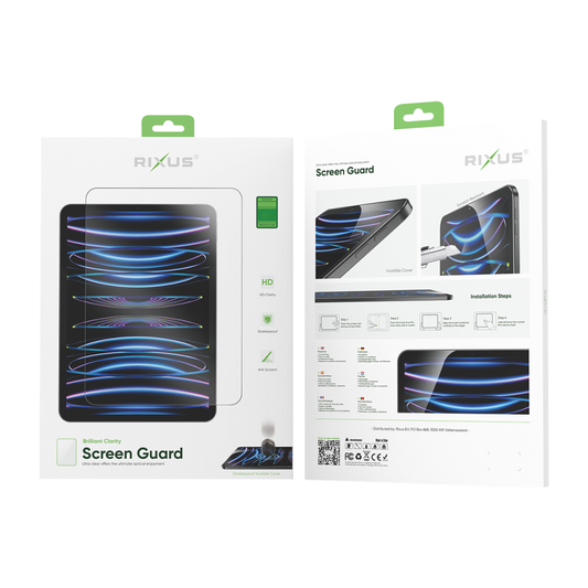 Rixus Screen Guard For Apple iPad Mini 6 8.3 inch (2021) Clear