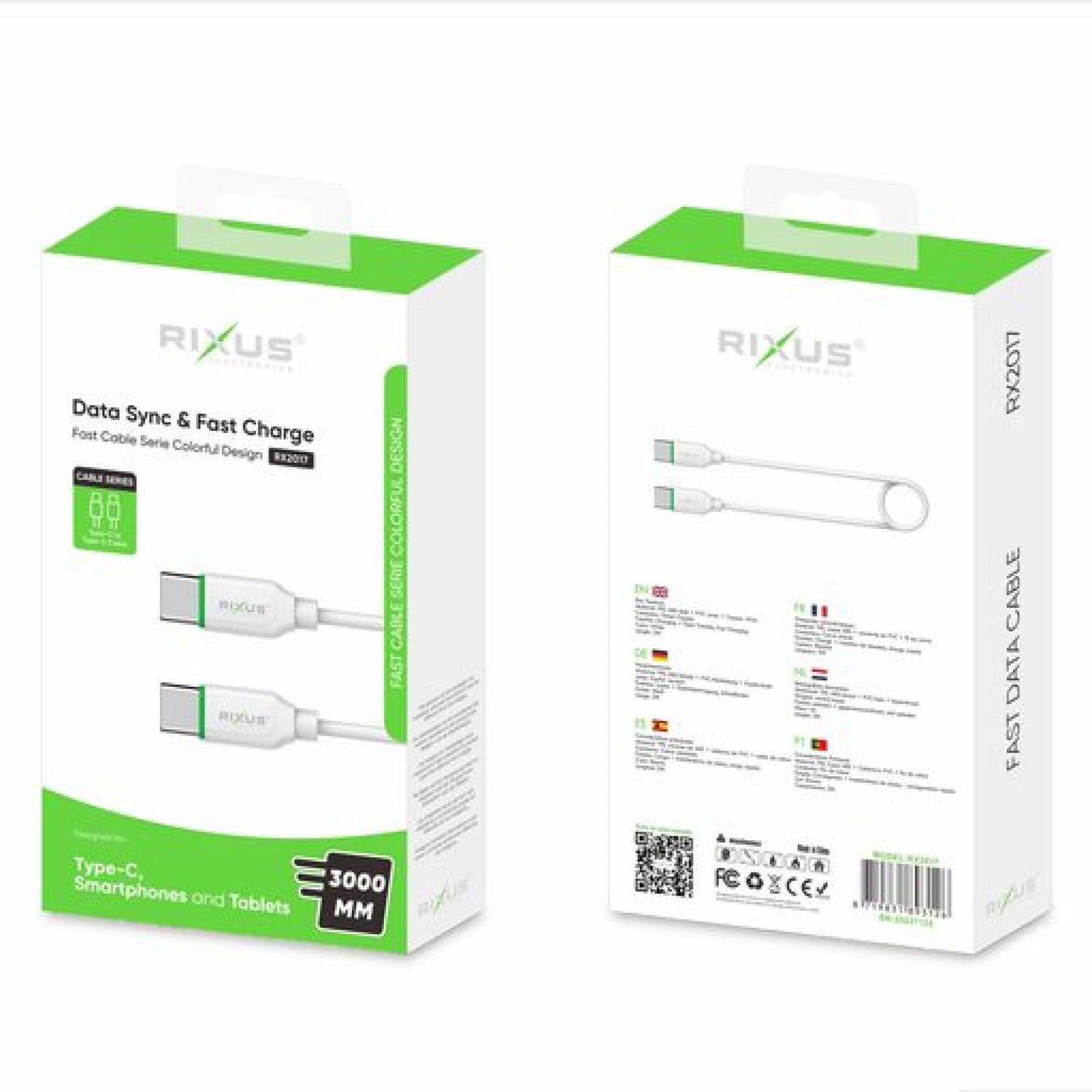 USB-C zu USB-C Kabel 3M