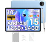 Gaming-Tablet, 10,1 Zoll, Bildschirmauflösungen 1.280 x 800 Pixel, 4 GB RAM, 64 GB, Android 15, microSD, 8 MP