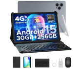 Gaming-Tablet, 11 Zoll, Bildschirmauflösungen 1.280 x 800 Pixel, 8 GB RAM, 256 GB, Android 15, microSDXC, 13 MP