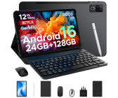 Gaming-Tablet, 12 Zoll, Bildschirmauflösungen 2.000 x 1.200 Pixel, 6 GB RAM, 128 GB, Android 16, 13 MP