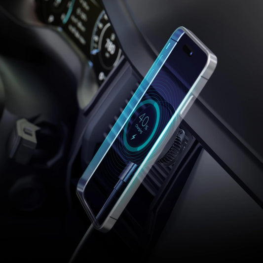 3mk Car MagCharger Autohalterung für Lüftungsschlitze – Schwarz