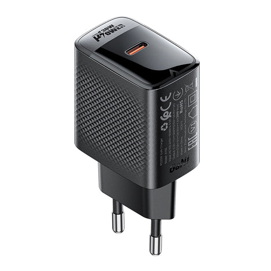 Acefast A102 GaN USB-C PD 30W Netzwerkladegerät – Schwarz