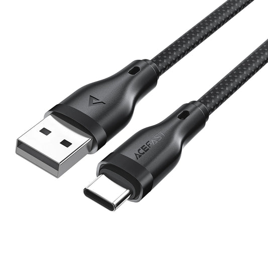 Acefast C8-04 USB-A / USB-C 3A 1.2m Kabel - schwarz