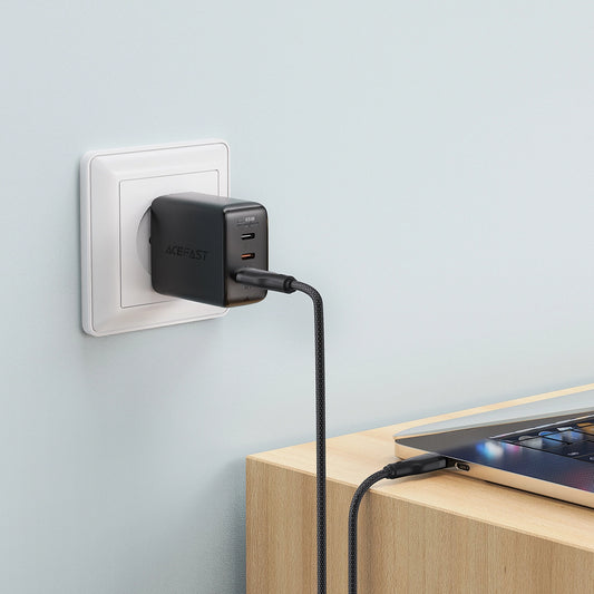 Acefast C8-04 USB-A / USB-C 3A 1.2m Kabel - schwarz