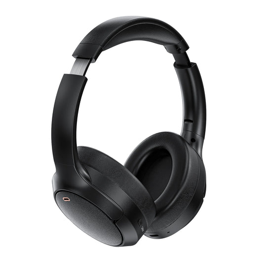 Acefast H6 ANC Kabellose Bluetooth 5.3 IPX4 Over-Ear-Kopfhörer - Schwarz