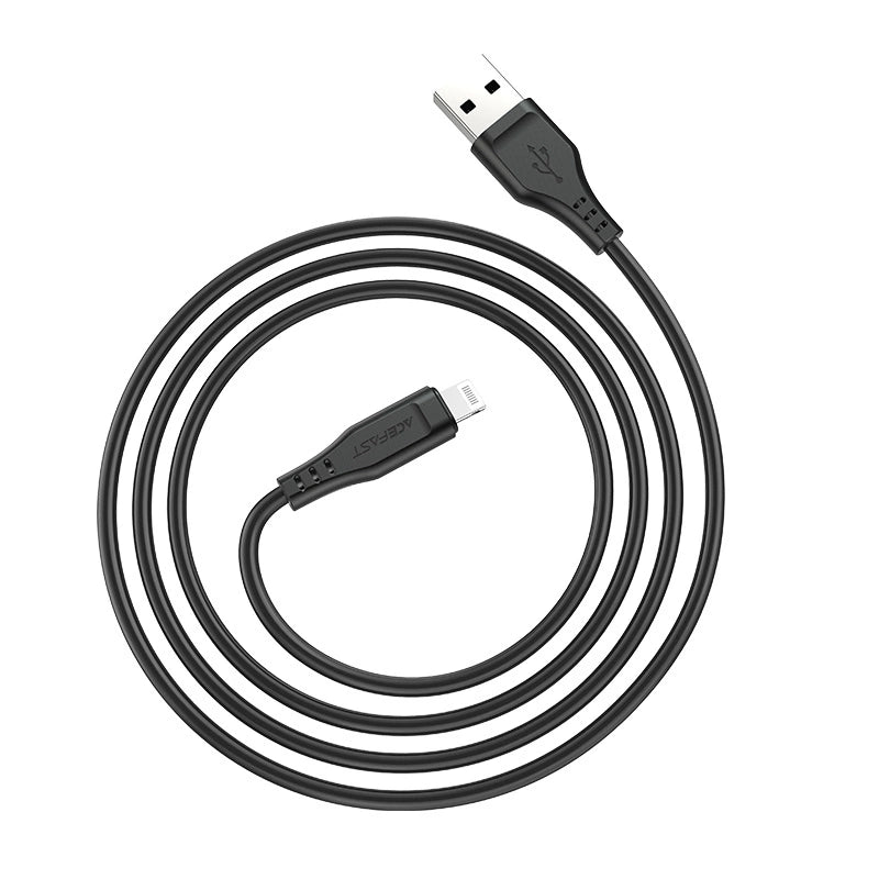 Acefast MFI USB-Kabel - Lightning 1,2 m, 2,4 A weiß (C3-02 weiß)