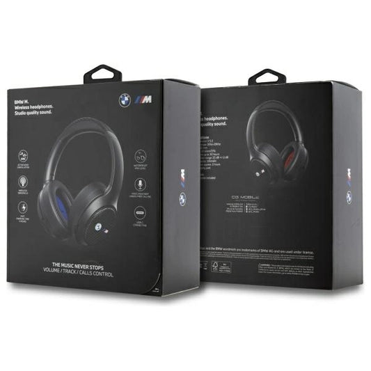 BMW Encmetal Logos Bluetooth ANC On-Ear-Kopfhörer – Schwarz