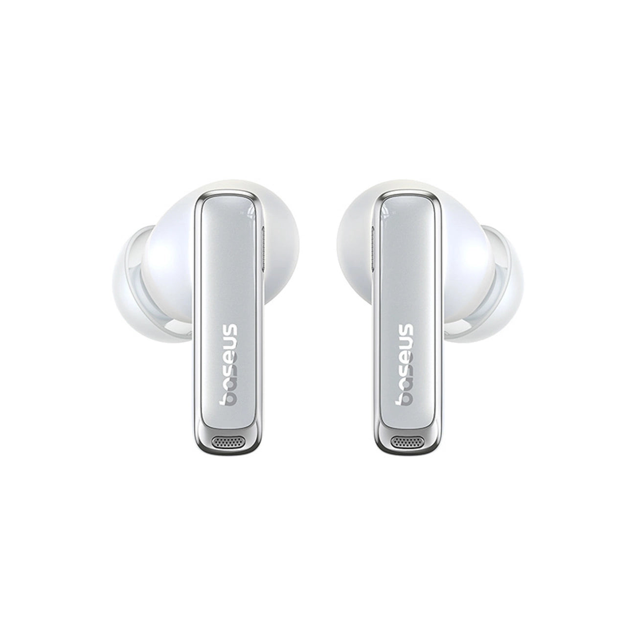 Baseus Bowie M2s Ultra TWS Kabellose In-Ear-Kopfhörer mit interaktivem Bildschirm – Weiß