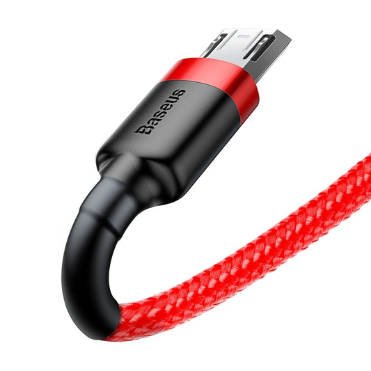 Baseus Cafule Kabel CAMKLF-C09 USB-A / Micro USB 1,5A 2 m - rot