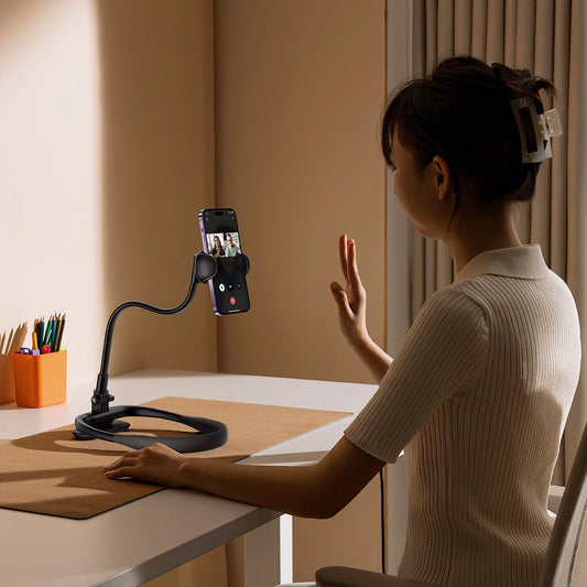 Baseus ComfortJoy Series universelle Nackenhalterung, Telefonständer schwarz (LUGB000001)