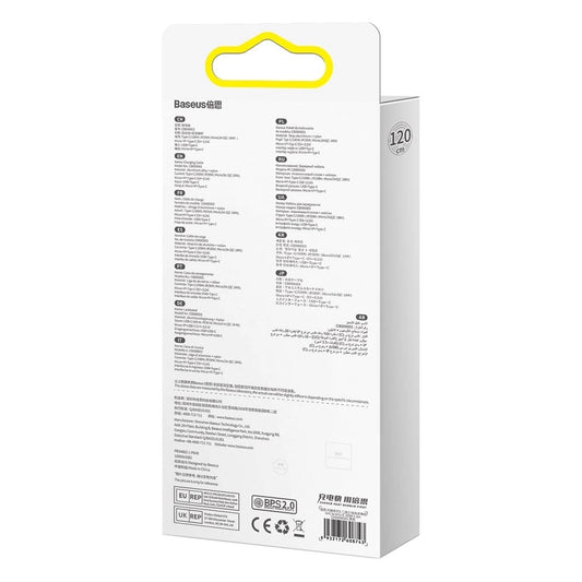 Baseus Flash Series II USB Typ C / USB Typ A Kabel - USB Typ C / Lightning / Micro USB 100 W 1,2 m schwarz (CASS030101)