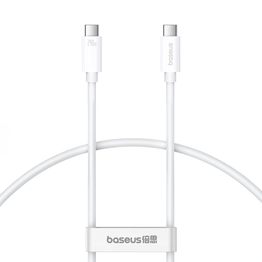 Baseus Superior 2 CB000066 USB-C / USB-C USB4-Kabel 240 W 1,8 m – Weiß
