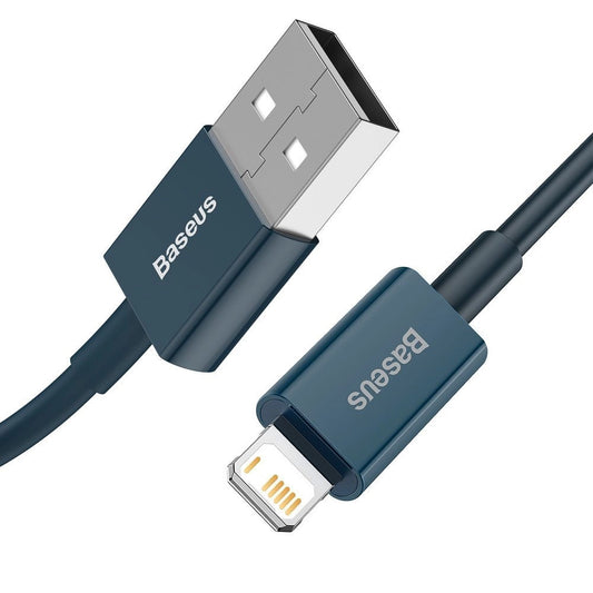 Baseus Superior Kabel USB - Lightning 2,4A 1 m Blau (CALYS-A03)