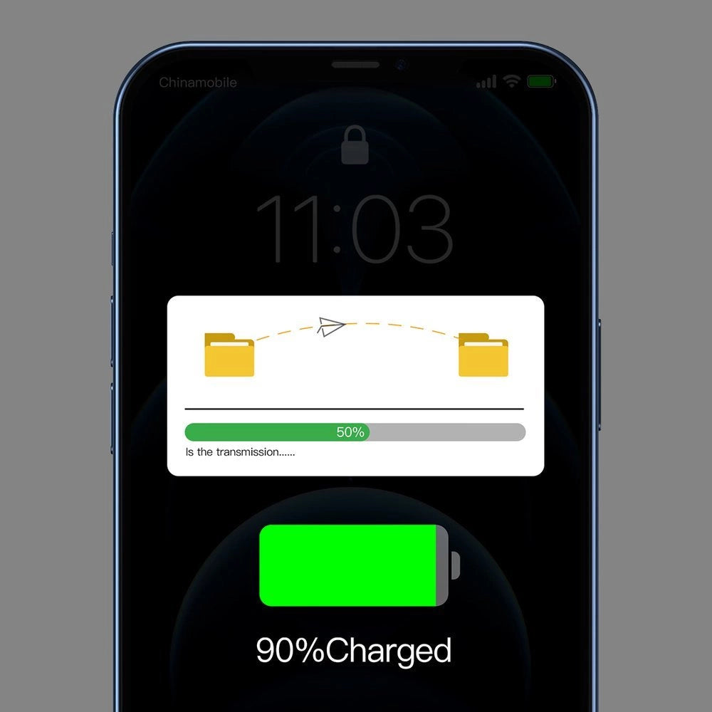 Baseus Tungsten kabel USB - Lightning 2,4 A 1 m schwarz (CALWJ-01)