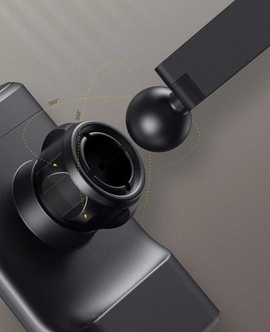 Baseus Wireless Qi 15 W Charger Auto Halter Induktive Schnellladestation schwarz (WXHZ-01)