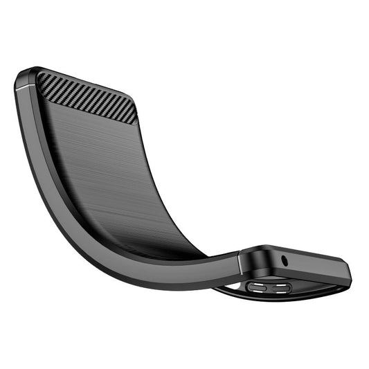Carbon Case Flexible Hülle für Samsung A03S EU (166,5) schwarz