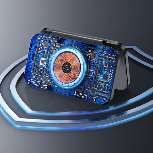 Choetech T616-F 3in1 induktives Ladegerät kompatibel mit Apple und Samsung -Geräten – Schwarz