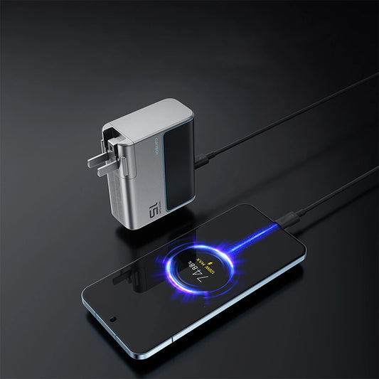 Cuktech CKCTC615NCBK USB-C 6A 240W Kabel 1,5m - Schwarz