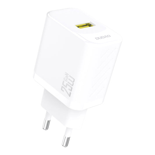 Dudao A27S 25W GaN USB-A Ladegerät - Weiß