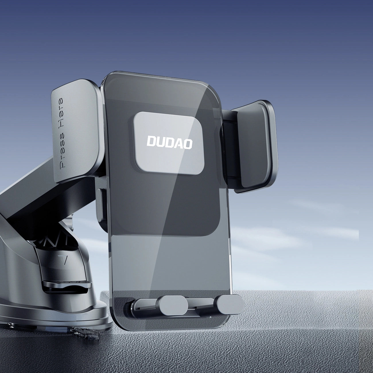 Dudao F8Max+ Autohalterung für Armaturenbrett oder Windschutzscheibe - Schwarz