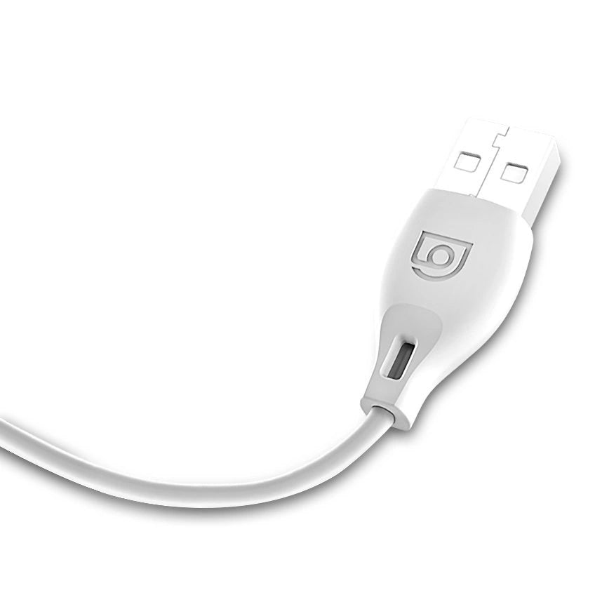 Dudao Kabel Micro USB Kabel 2.4A 1m weiß (L4M 1m weiß)