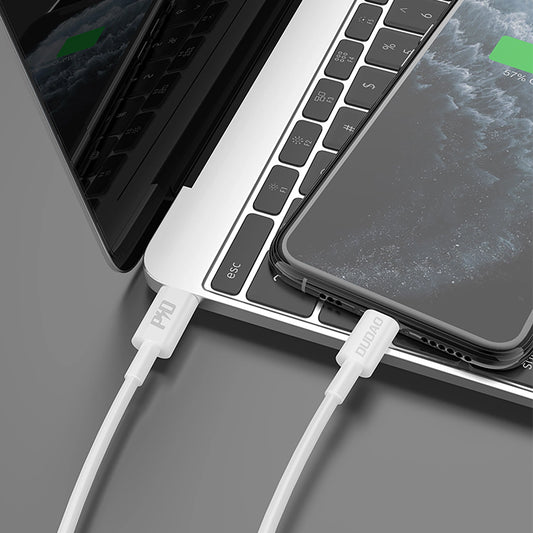 Dudao L6X USB-C - Lightning PD 20W 1m Kabel - Weiß