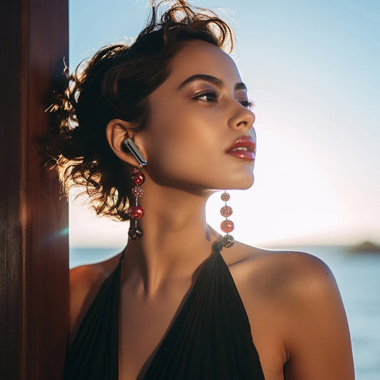 Dudao U21 TWS ANC ENC Bluetooth-Kopfhörer, kabellos, Schwarz