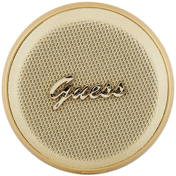 Guess Magnetic Script Metal Bluetooth-Lautsprecher – Gold