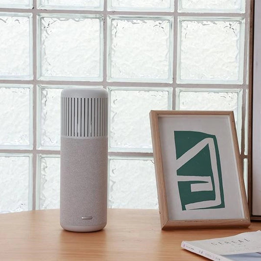 HiFuture Wedge Bluetooth-Lautsprecher - Silber und Weiß