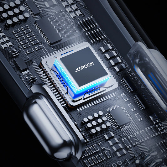 Joyroom 70W Autoladegerät mit 4 Anschlüssen: 2 x USB C, 2 x USB schwarz (JR-CL29)