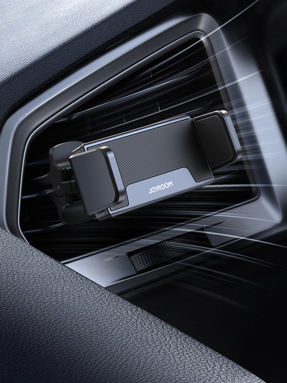 Joyroom Autotelefonhalter für Lüftungsschlitze schwarz (JR-ZS377)