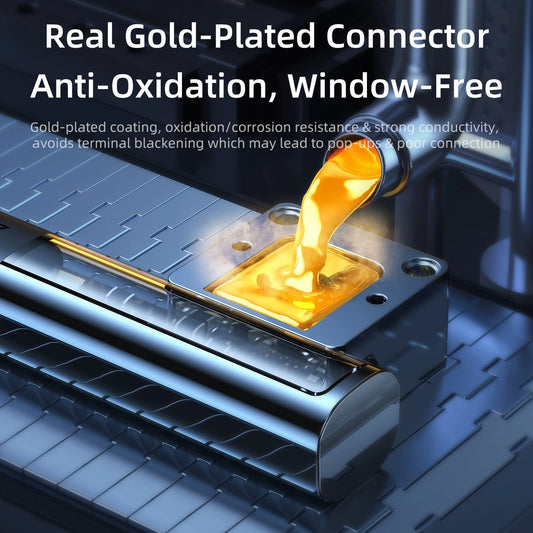 Joyroom Gaming-Kabel S-UL012A6 Lightning (gewinkelt) / USB-A (gerade) 2,4 A 1,2 m – blau