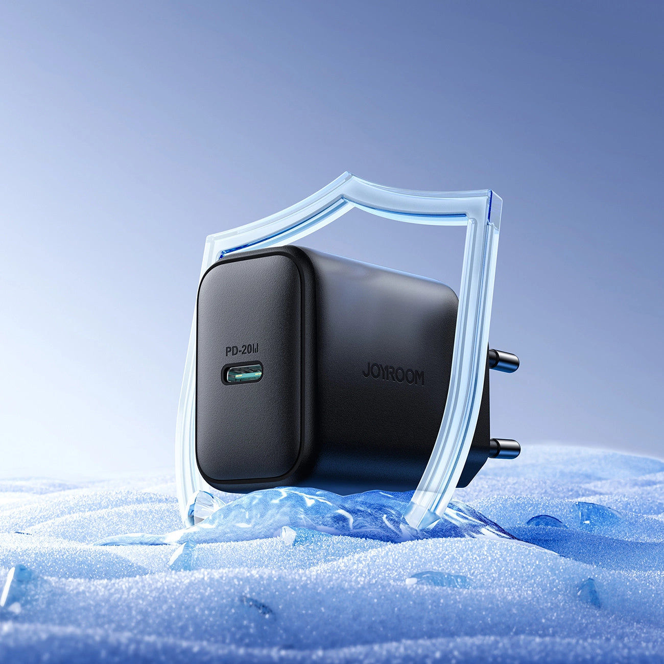 Joyroom JR-TCF20 USB-C PD 20W Netzwerk-Ladegerät – Schwarz