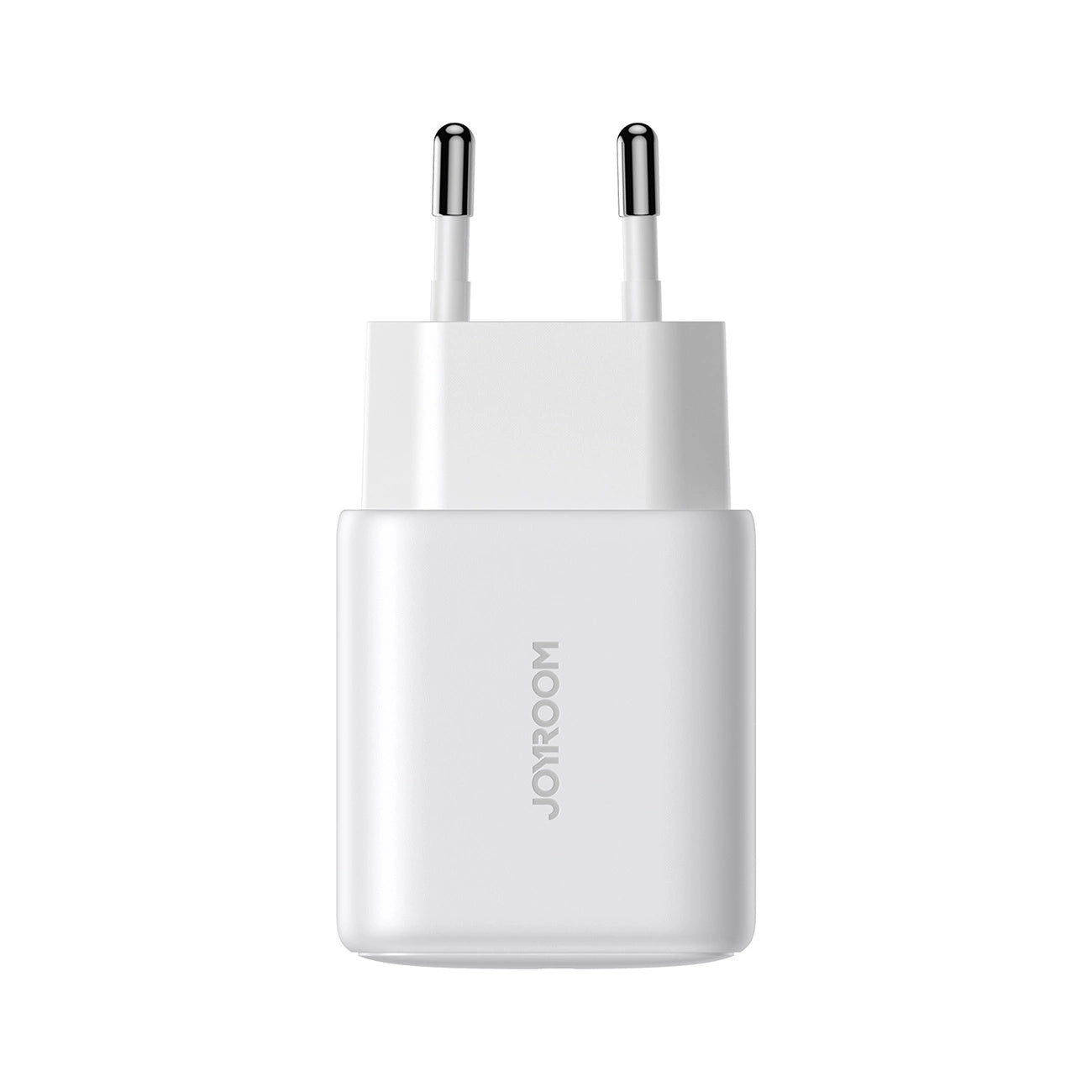 Joyroom JR-TCF20 USB-C PD 20W Netzwerkladegerät - Weiß + USB-C / Lightning -Kabel 1 m