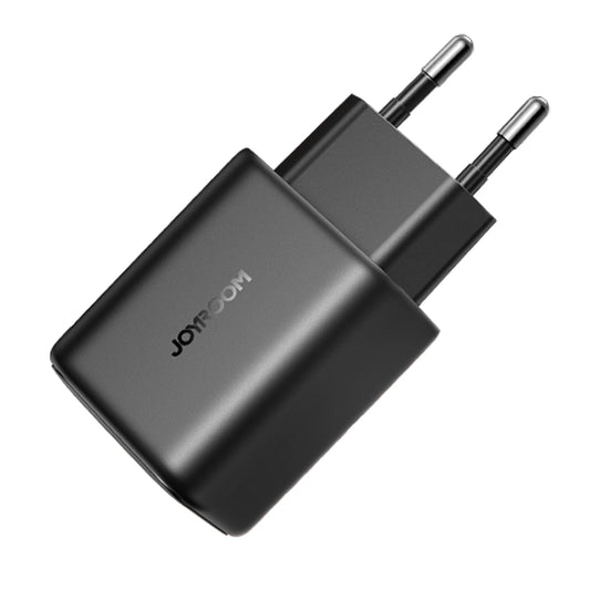 Joyroom JR-TCF23 Netzwerkladegerät USB-C 25W SFC / PPS / PD - Schwarz + USB-C / USB-C-Kabel 1 m