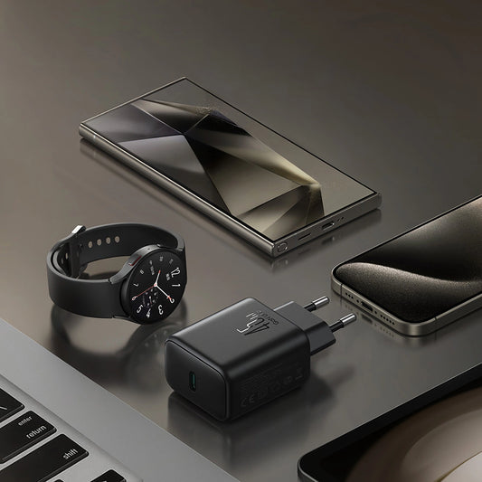 Joyroom JR-TCG13 45W GaN-Netzladegerät für Samsung Ultra – Schwarz