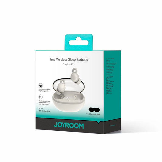 Joyroom JR-TS3 kabellose In-Ear-Kopfhörer zum Schlafen – Weiß
