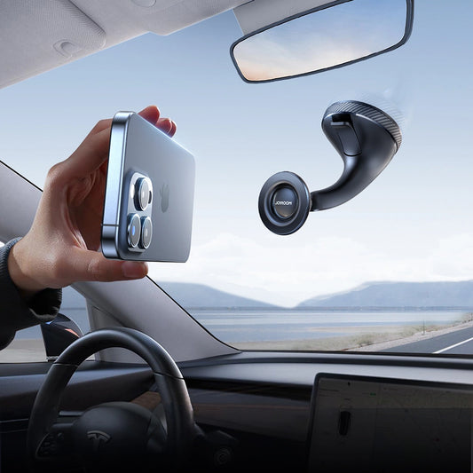 Joyroom JR-ZS406 magnetische Autohalterung für Windschutzscheibe/Cockpit – schwarz