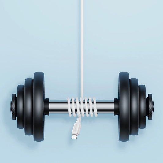 Joyroom Langlebiges USB-A/USB-C-Kabel der Serie A9 (3 A, 1 m) – Weiß