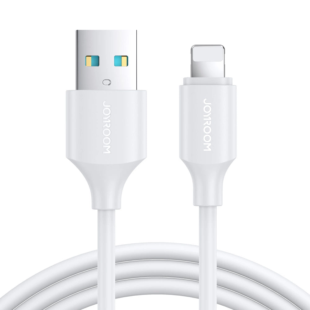 Joyroom Long-Lasting Series A9 USB-A / Lightning 2,4A-Kabel 1 m – weiß