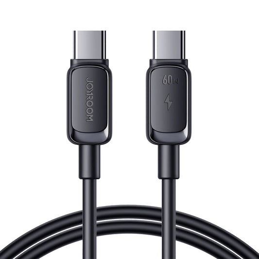 Joyroom Multi-Color Serie A14 USB-C / USB-C 60W Kabel 1,2 m - Schwarz