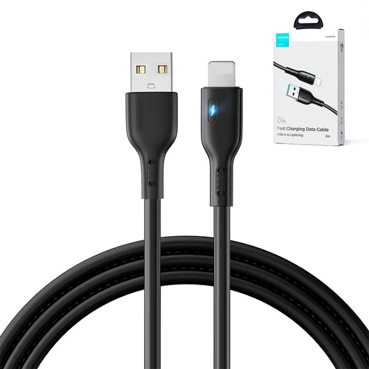 Joyroom Premium Series A13 USB-A / Lightning 2,4A-Kabel 2 m – schwarz