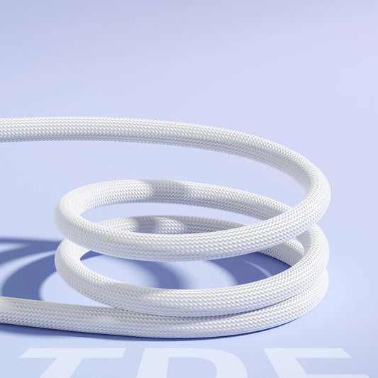 Joyroom S-A42 Crystal-Clear Series 30W USB-C – Lightning Kabel 1,2 m – Weiß