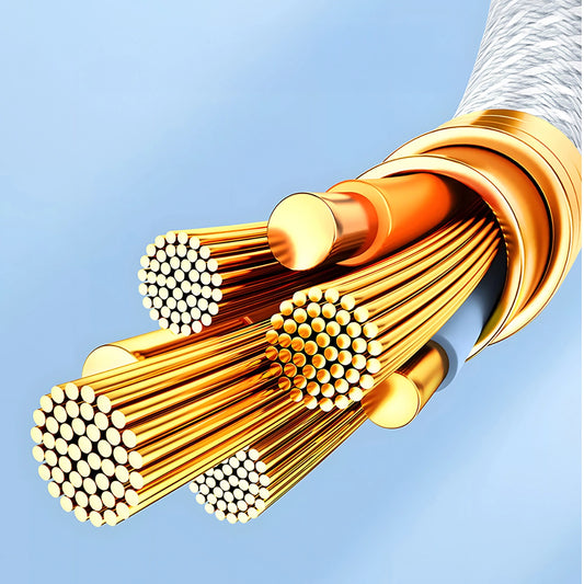 Joyroom S-A45 Ben Series 30W Kabel (USB-C - Lightning), geflochten 1m - Weiß