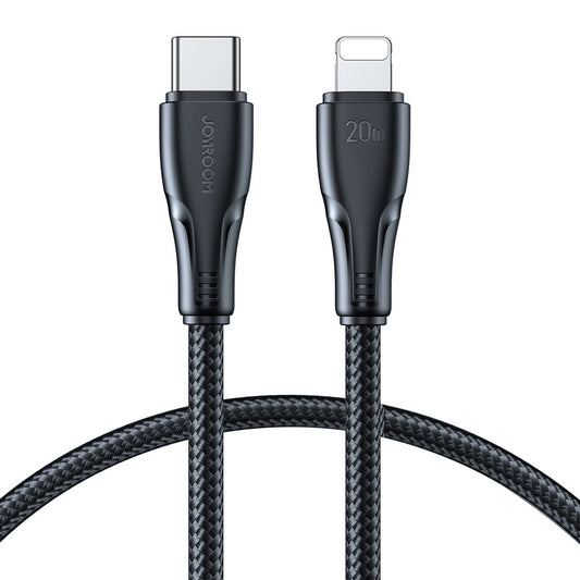 Joyroom Surpass Series A11 Lightning / USB-C 20W 1,2 m Kabel - schwarz