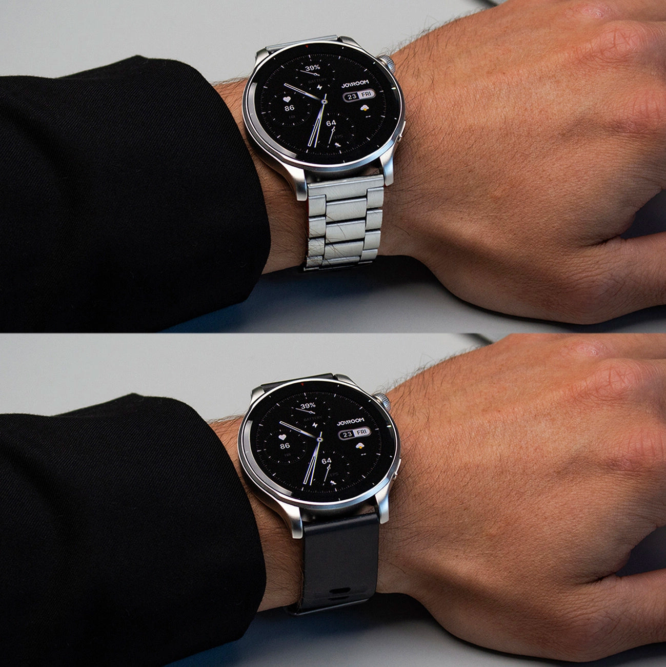 Joyroom Venture Series JR-FV1 Smartwatch mit Anrufannahmeoption – Grau