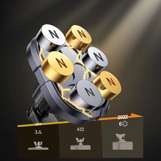 Joyroom magnetischer Telefonhalter für Armaturenbrett grau (JR-ZS311)