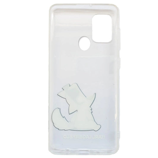 Karl Lagerfeld Choupette Fun Case für Samsung Galaxy M21 - Transparent