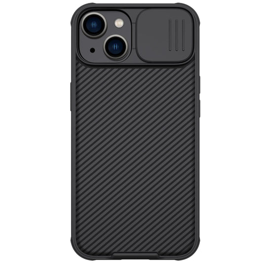 Nillkin CamShield Pro Hülle iPhone 14 Plus Armor Cover Kameraschutz Schwarz